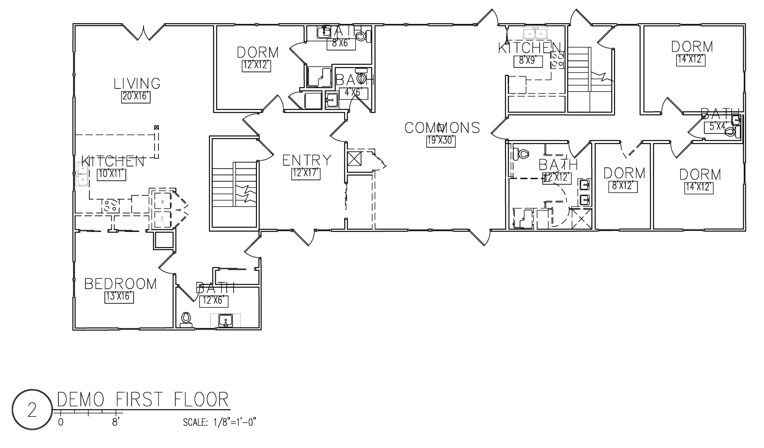 Existing 1st Floor Layout