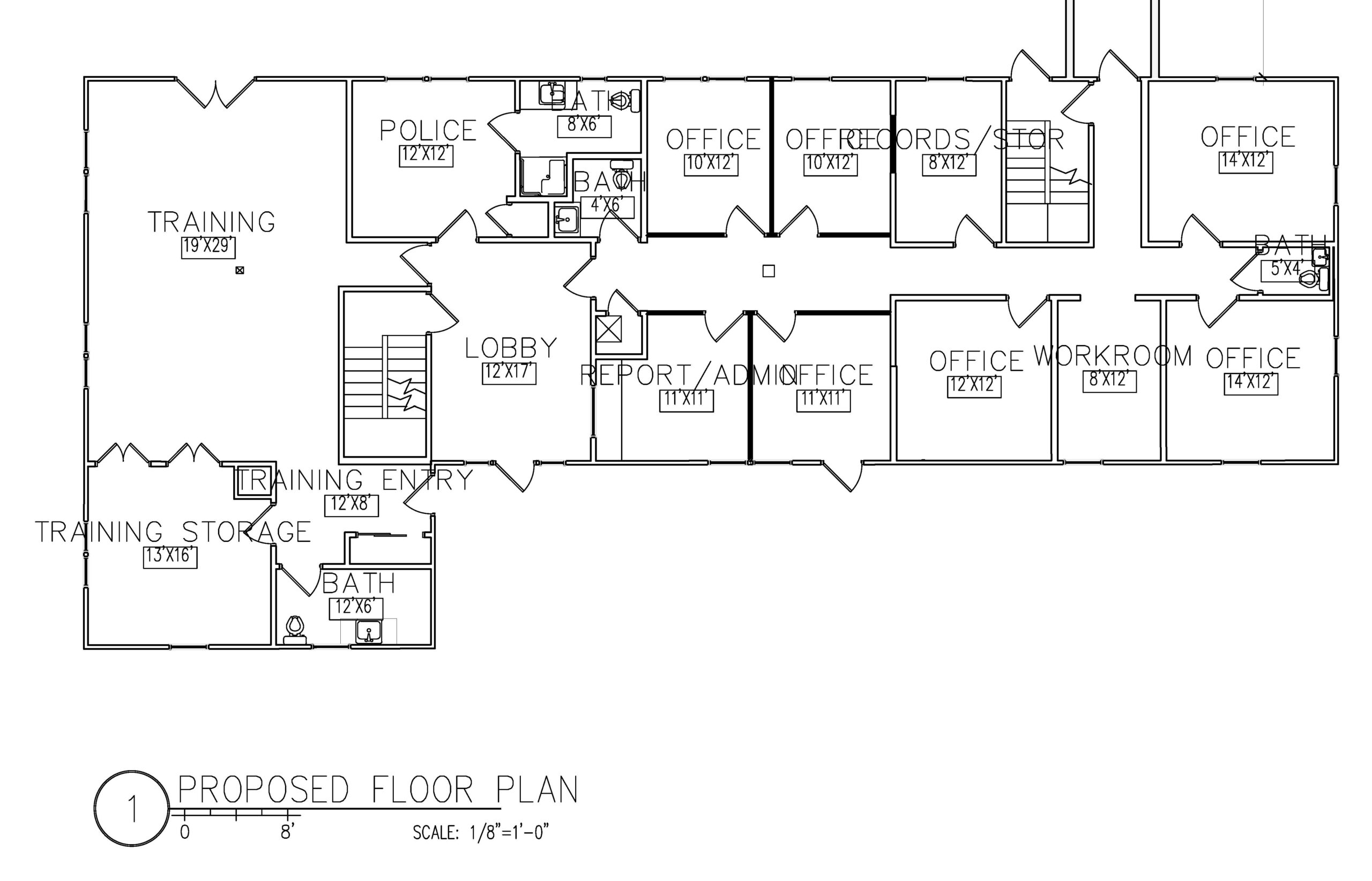 Proposed 1st Floor Layout