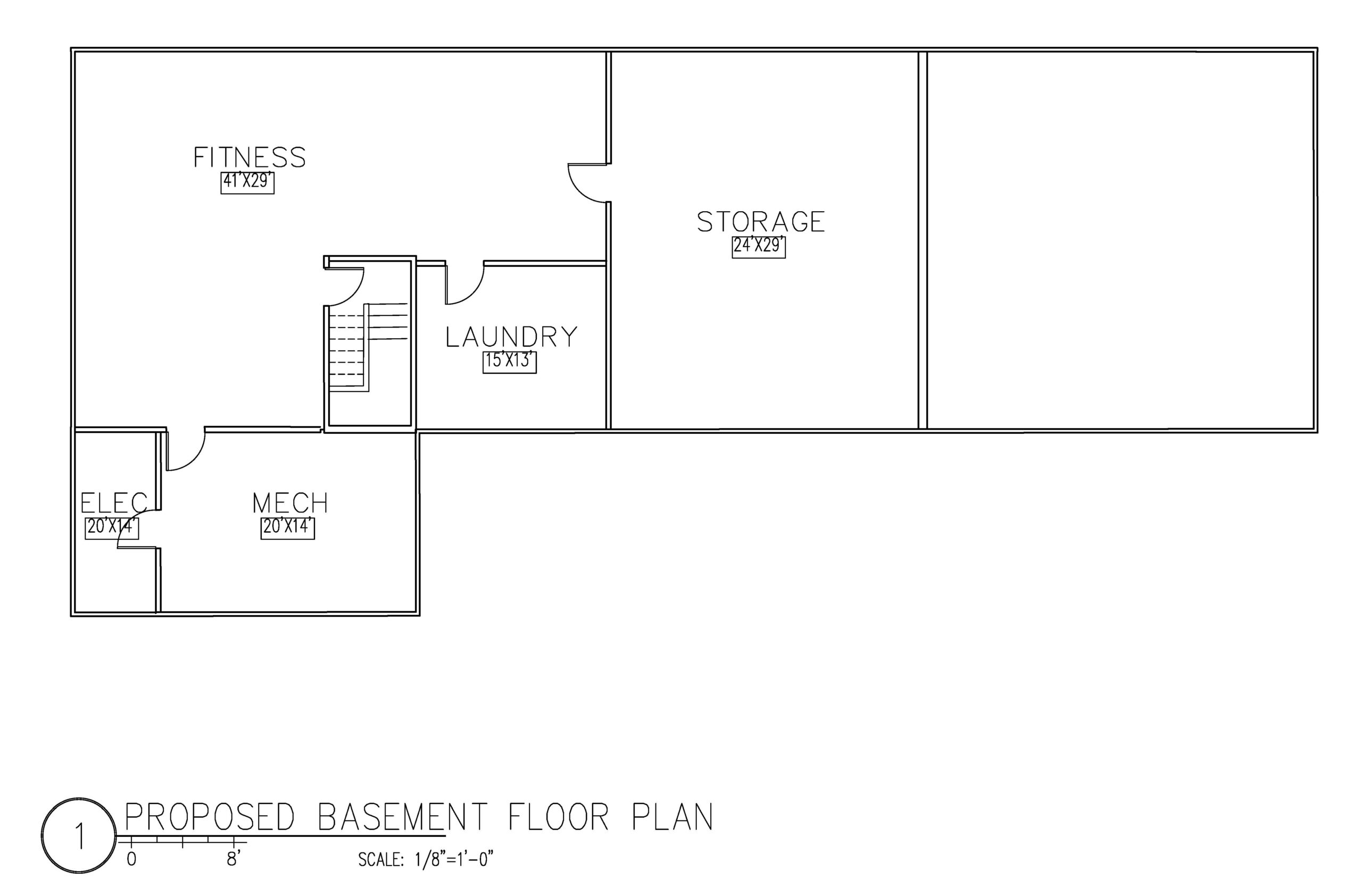 Proposed Basement Layout